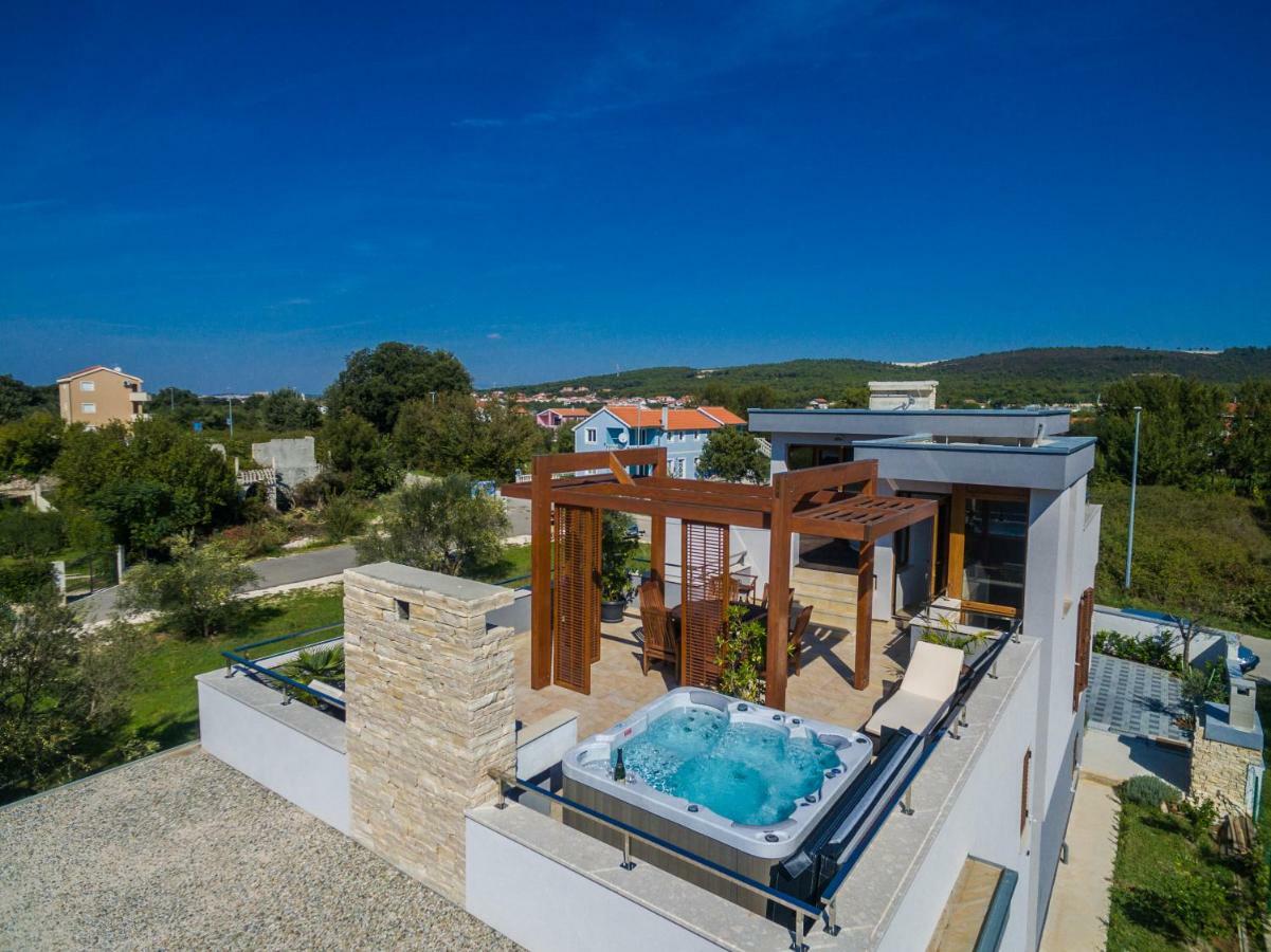 Villa Arbo Bibinje Bagian luar foto